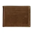 Andrew Philips® Leather Contrast Stitch Billfold Wallet | https://www.bestnamebadges.com