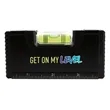 Magnetic Pocket Level | https://www.bestnamebadges.com