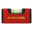 Magnetic Pocket Level | https://www.bestnamebadges.com