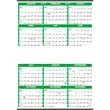 Triumph® Calendars Small Quantity Custom Span-A-Year Cale... | https://www.bestnamebadges.com