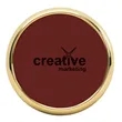 JAFFA® Leather Coaster | https://www.bestnamebadges.com