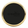 JAFFA® Leather Coaster | https://www.bestnamebadges.com