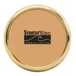 JAFFA® Leather Coaster | https://www.bestnamebadges.com