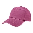 6 Panel Unstructured Washed Cotton Baseball Hat | https://www.bestnamebadges.com