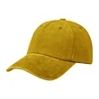 6 Panel Unstructured Washed Cotton Baseball Hat | https://www.bestnamebadges.com