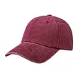 6 Panel Unstructured Washed Cotton Baseball Hat | https://www.bestnamebadges.com