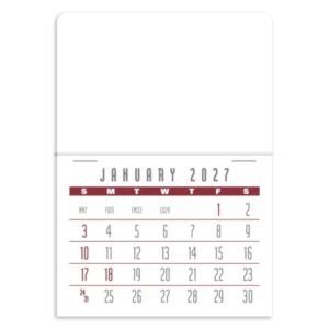 Triumph® Calendars Press-N-Stick Full-Color Header Contem...