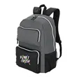 RPET Double-Pocket Computer Backpack | https://www.bestnamebadges.com