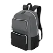 RPET Double-Pocket Computer Backpack | https://www.bestnamebadges.com