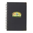 Good Value™ Woven Paper Hardback With Metal Accents Notebook | https://www.bestnamebadges.com