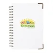 Good Value™ Woven Paper Hardback With Metal Accents Notebook | https://www.bestnamebadges.com