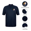 Men's Micro Pique Ribbed Collar Polo Shirt | https://www.bestnamebadges.com