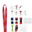 Universal Source® 1" Polyester Woven Lanyard | https://www.bestnamebadges.com