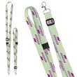 Universal Source® 3/4" Adjustable Polyester 4 Color Lanyard | https://www.bestnamebadges.com