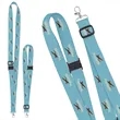 Universal Source® 1" Adjustable Polyester 4 Color Lanyard | https://www.bestnamebadges.com