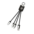 SCX Innovative Design™ Custom Eco Quatro Light Cable | https://www.bestnamebadges.com
