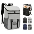 Leakproof 22 Can Insulated Backpack Cooler | https://www.bestnamebadges.com