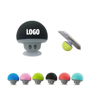 Silicone Speaker w/Sucker Phone Stand