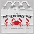2 Color Custom Adult Paper Bibs With Plastic Back & Ties | https://www.bestnamebadges.com