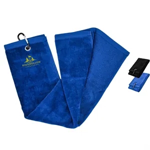 Premium Microfiber Golf Towel with Carabiner Clip