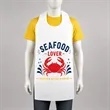 Custom 3 Color Adult Disposable Papers Bibs With Ties | https://www.bestnamebadges.com