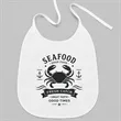 Custom One Color Adult Semi Reusable Non Woven Bibs With Tie | https://www.bestnamebadges.com