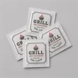 Custom Full Color Labels Wet Wipe Packets | https://www.bestnamebadges.com