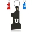Number 1 Soft Keychains | https://www.bestnamebadges.com