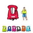 Portable Inflatable Swim Life Vest | https://www.bestnamebadges.com