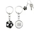 Metal Soccer Ball Keychain | https://www.bestnamebadges.com