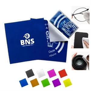 Microfiber Cleaning Cloth with PVC Case
