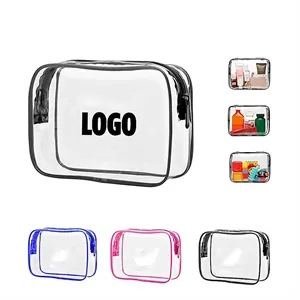 Clear PVC Toiletry & Cosmetic Bags
