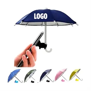 Phone Umbrella For Sun w/Suction Cup Stand