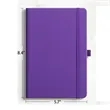 A5 Notebook Elastic Band Holder with Matching Pen | https://www.bestnamebadges.com