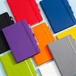 A5 Notebook Elastic Band Holder with Matching Pen | https://www.bestnamebadges.com
