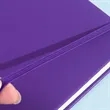 A5 Notebook Elastic Band Holder with Matching Pen | https://www.bestnamebadges.com