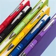 A5 Notebook Elastic Band Holder with Matching Pen | https://www.bestnamebadges.com