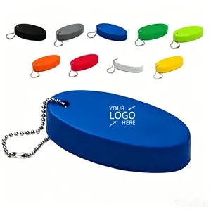 Multicolor PU Foam Floating Keychain for Surfing and Fishing