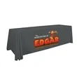 8' LazerLine 4-Sided Throw Full-Color Front Only | https://www.bestnamebadges.com