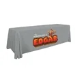 8' LazerLine 4-Sided Throw Full-Color Front Only | https://www.bestnamebadges.com