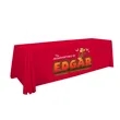 8' LazerLine 4-Sided Throw Full-Color Front Only | https://www.bestnamebadges.com