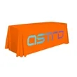 6' LazerLine 3-Sided Throw Full-Color Front Only | https://www.bestnamebadges.com