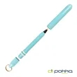 Pokka® Pocket Pen w/Dock & Gold Keyring | https://www.bestnamebadges.com