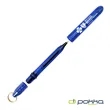 Pokka® Pocket Pen w/Dock & Gold Keyring | https://www.bestnamebadges.com