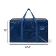 Large Foldable Thick Waterproof Moving Storage Organizer Bag | https://www.bestnamebadges.com