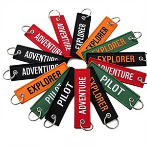 Woven Fabric Key Chain