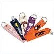 Woven Fabric Key Chain | https://www.bestnamebadges.com