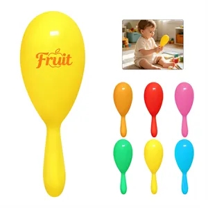 Plastic Colorful Maraca Musical Instruments Noisemaker