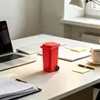 Plastic Mini Desk Trash Can Garbage Bin W/ Lid | https://www.bestnamebadges.com