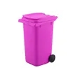 Plastic Mini Desk Trash Can Garbage Bin W/ Lid | https://www.bestnamebadges.com